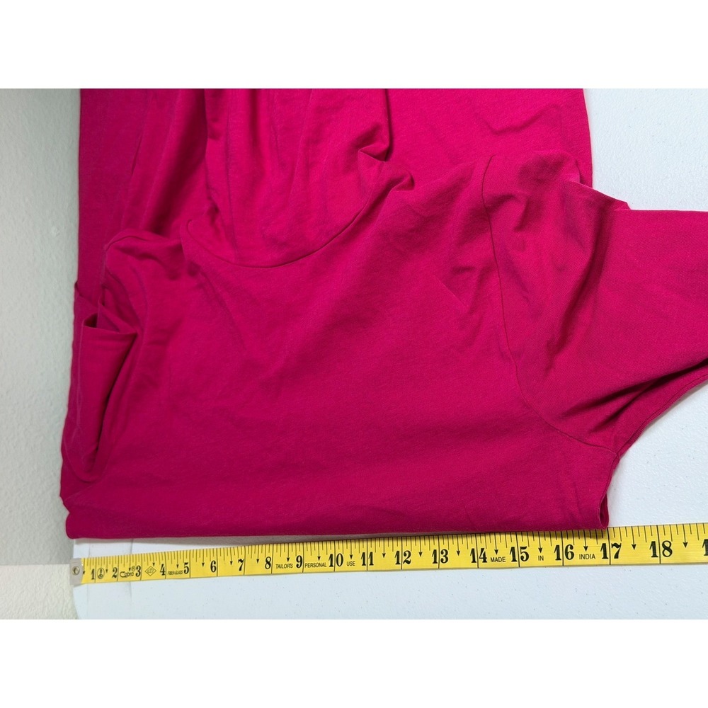 J Crew Top Womens Small Pink Tissue Turtleneck Long Sleeve Staple 100% Cotton - Picture 12 of 13